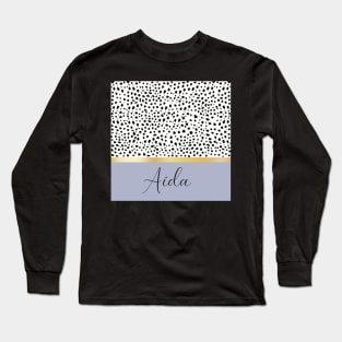 Aida name custom gift Long Sleeve T-Shirt